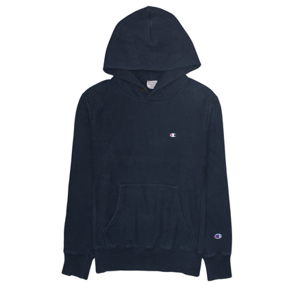 Mens UK Size L Champion Blue Pullover Hoodie
