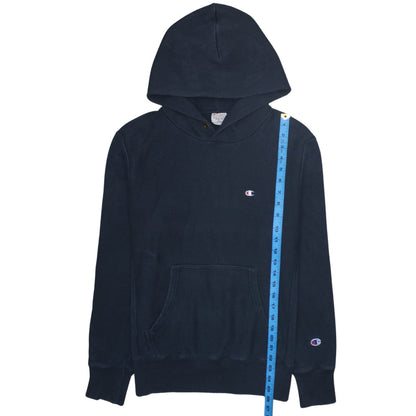 Mens UK Size L Champion Blue Pullover Hoodie
