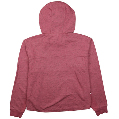 Womens UK Size L adidas Pink Pullover Hoodie