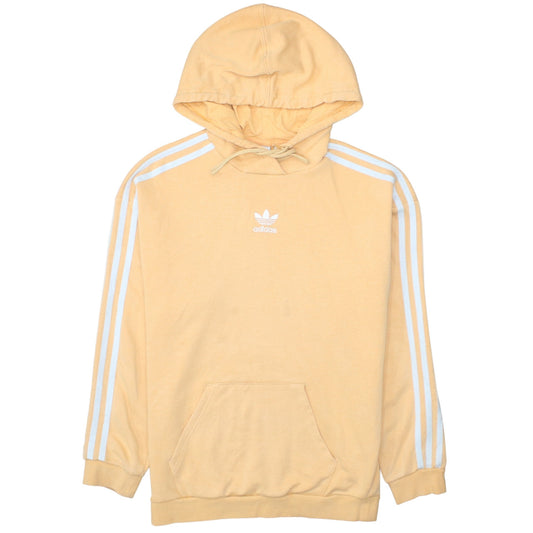 Womens UK Size XS adidas Beige Pullover Hoodie