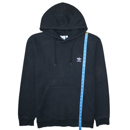 Mens UK Size L adidas Black Pullover Hoodie