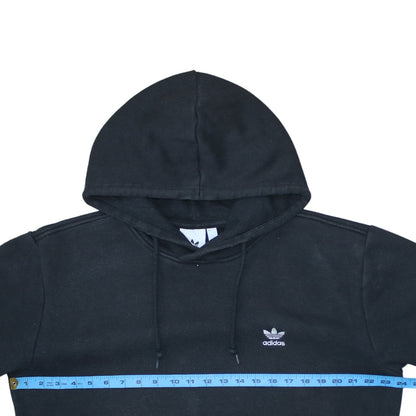 Mens UK Size L adidas Black Pullover Hoodie