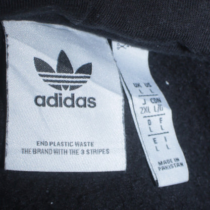 Mens UK Size L adidas Black Pullover Hoodie