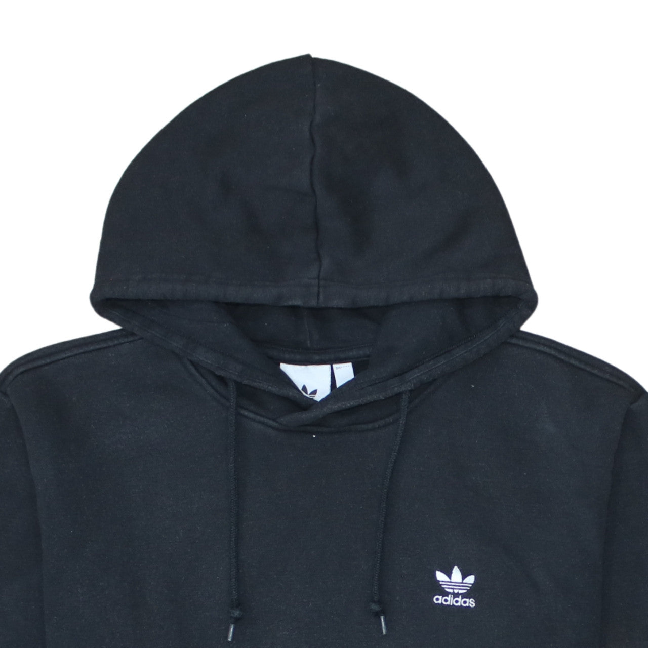 Mens UK Size L adidas Black Pullover Hoodie