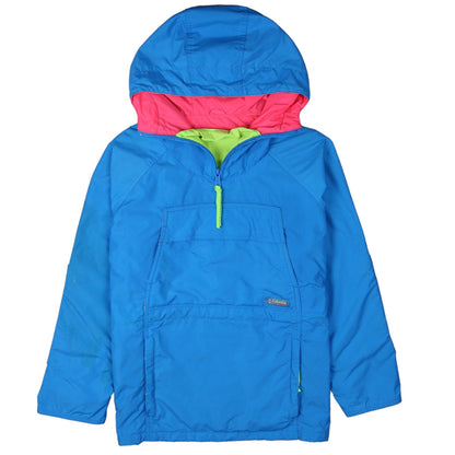 Womens UK Size M Columbia Blue Anorak Coat