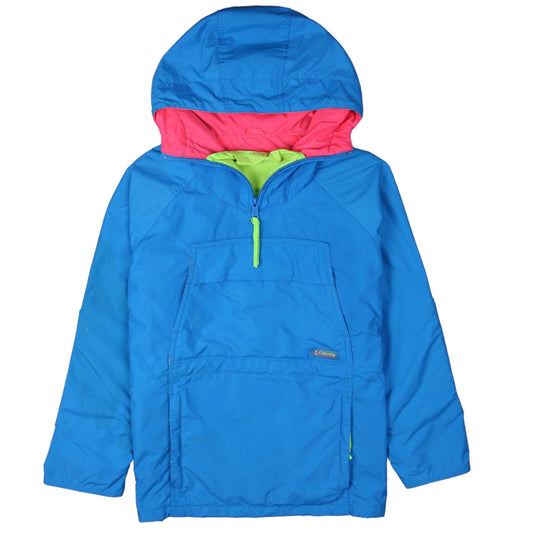 Womens UK Size M Columbia Blue Anorak Coat