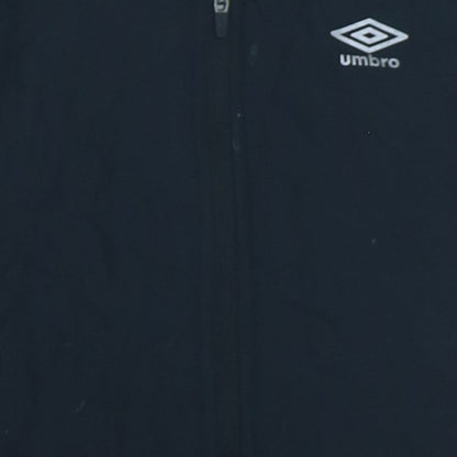 Womens UK Size 8 Umbro Black Soft Shell
