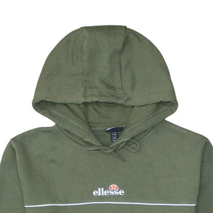 Mens UK Size XL ellesse Green Pullover Hoodie