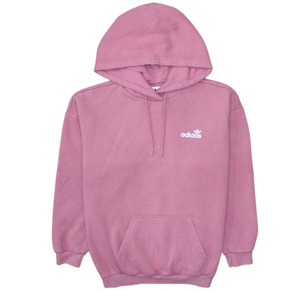 Womens UK Size XS adidas Pink Pullover Hoodie