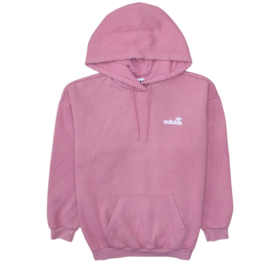 Womens UK Size XS adidas Pink Pullover Hoodie