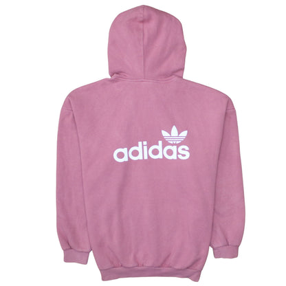 Womens UK Size XS adidas Pink Pullover Hoodie
