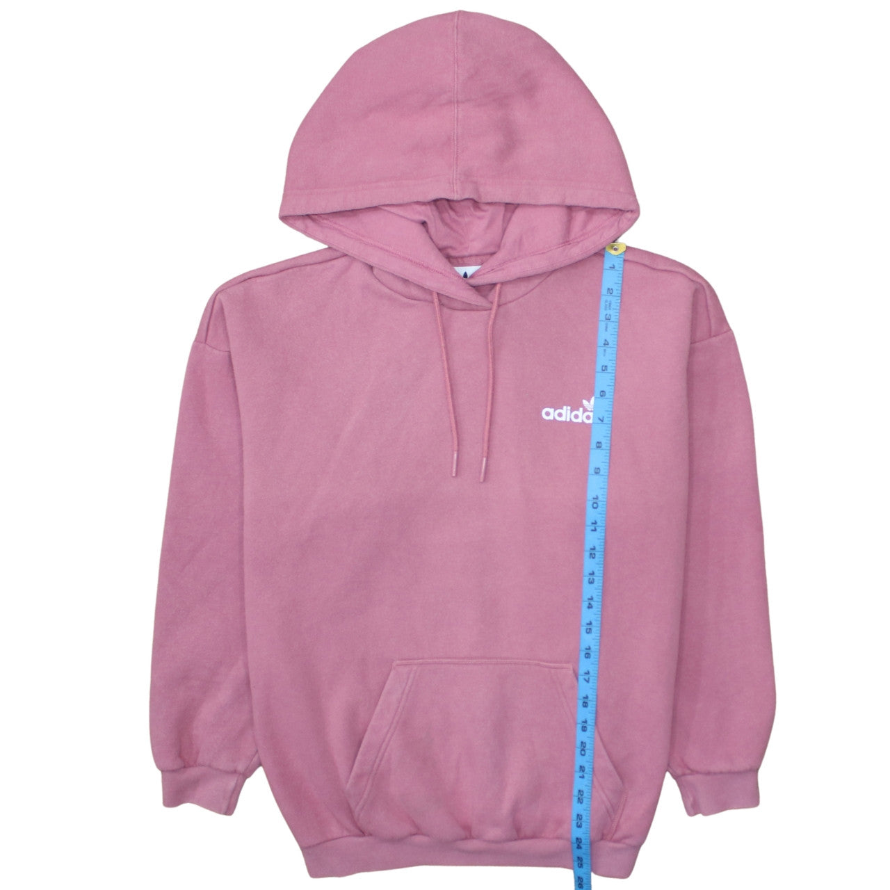 Womens UK Size XS adidas Pink Pullover Hoodie