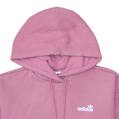 Womens UK Size XS adidas Pink Pullover Hoodie