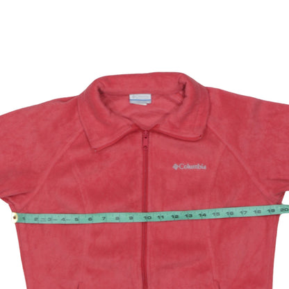 Womens UK Size M Columbia Pink Basic Jacket