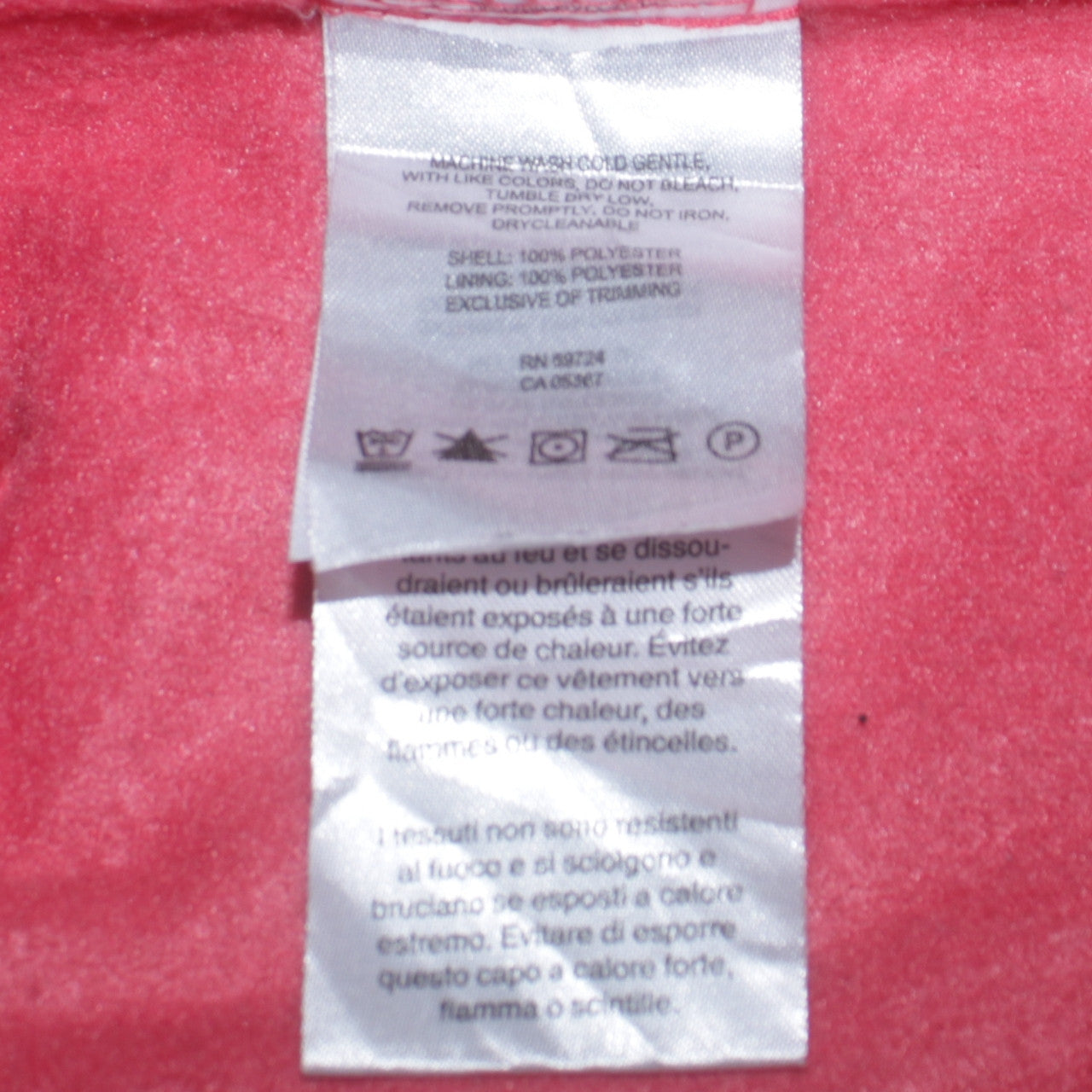 Womens UK Size M Columbia Pink Basic Jacket
