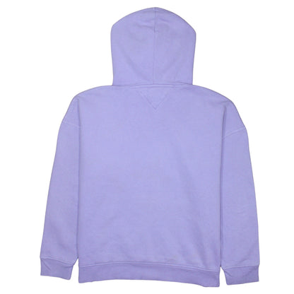 Womens UK Size M Tommy Jeans Purple Pullover Hoodie