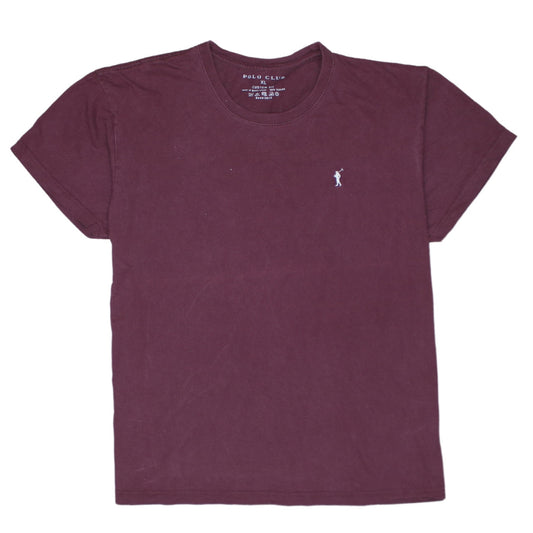 Mens UK Size XL Polo Club Brown  T-Shirt