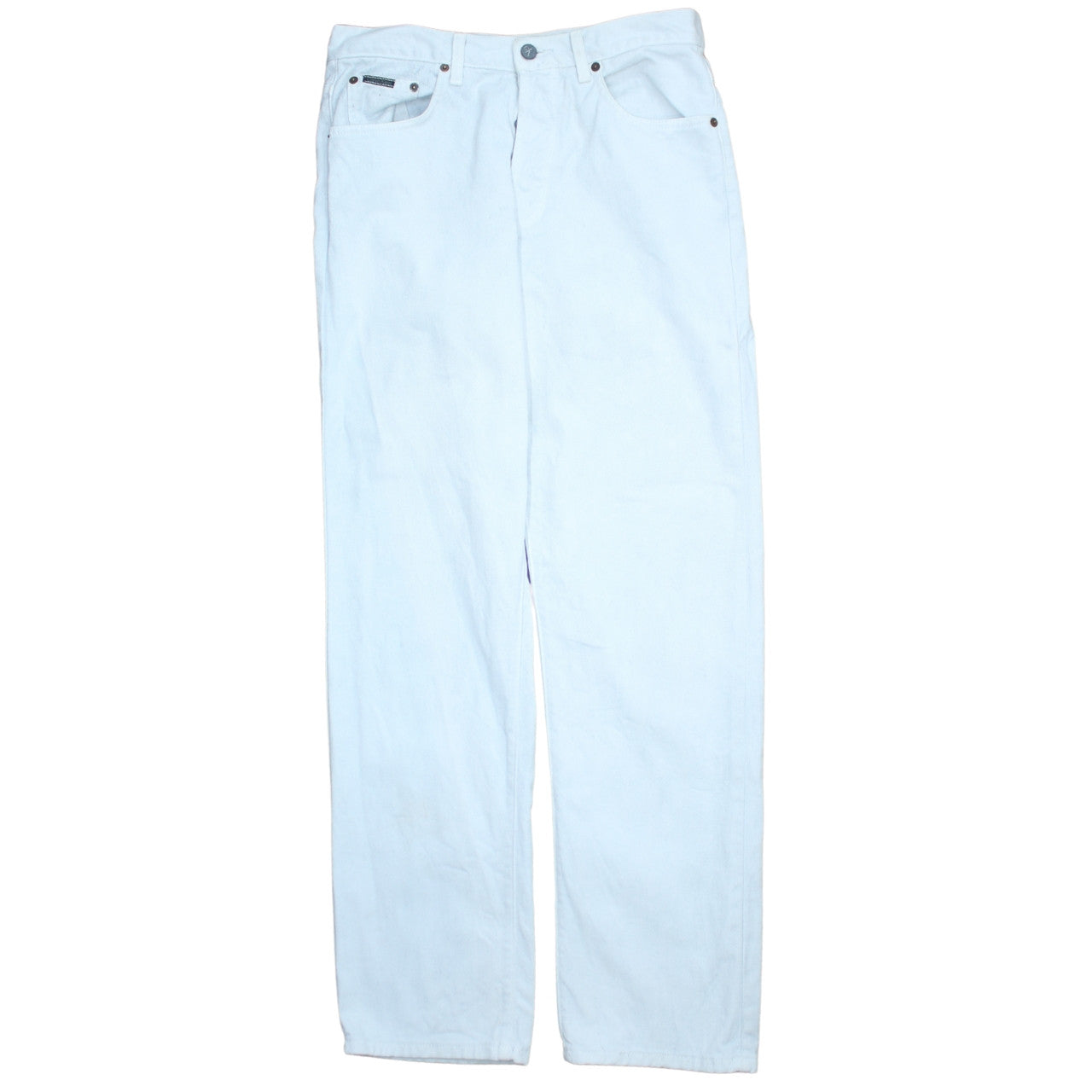 Mens UK Size M Girbaud Regular Fit Straight Blue Jeans