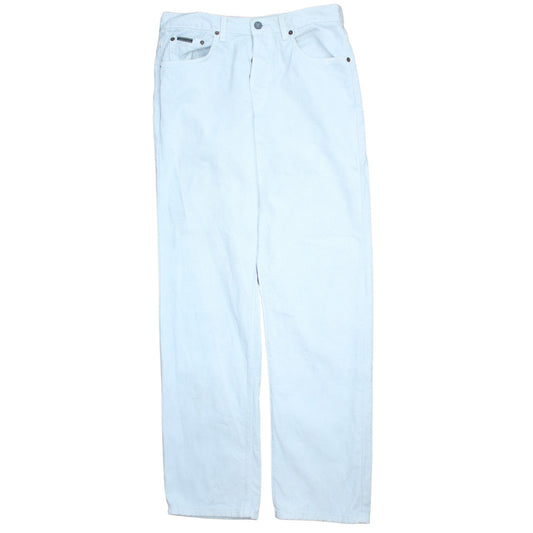 Mens UK Size M Girbaud Regular Fit Straight Blue Jeans