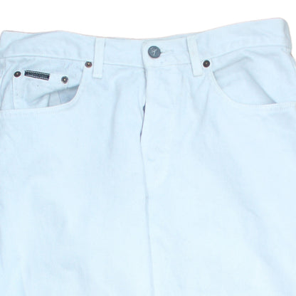 Mens UK Size M Girbaud Regular Fit Straight Blue Jeans