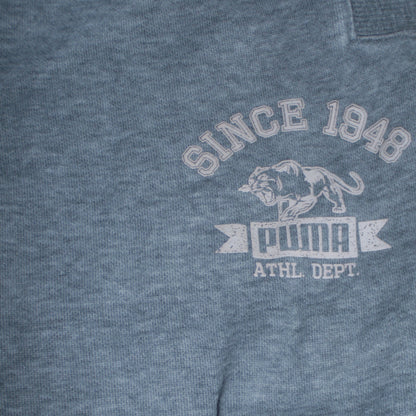 Mens UK Size S PUMA Regular Fit Jogger Grey Trousers