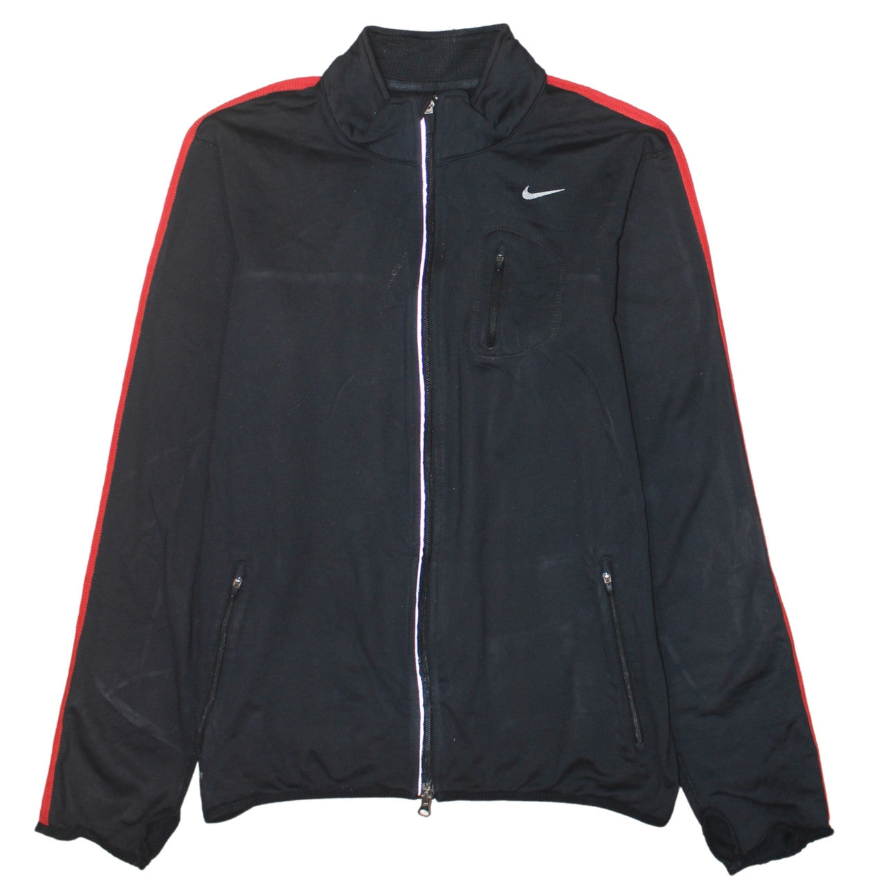 Mens UK Size M Nike Black Full Zip Sweatshirt