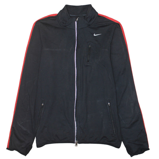 Mens UK Size M Nike Black Full Zip Sweatshirt