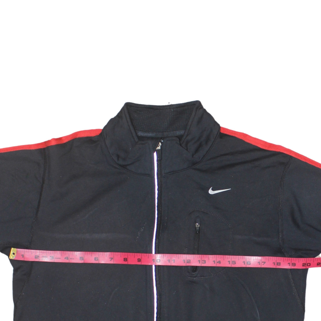 Mens UK Size M Nike Black Full Zip Sweatshirt