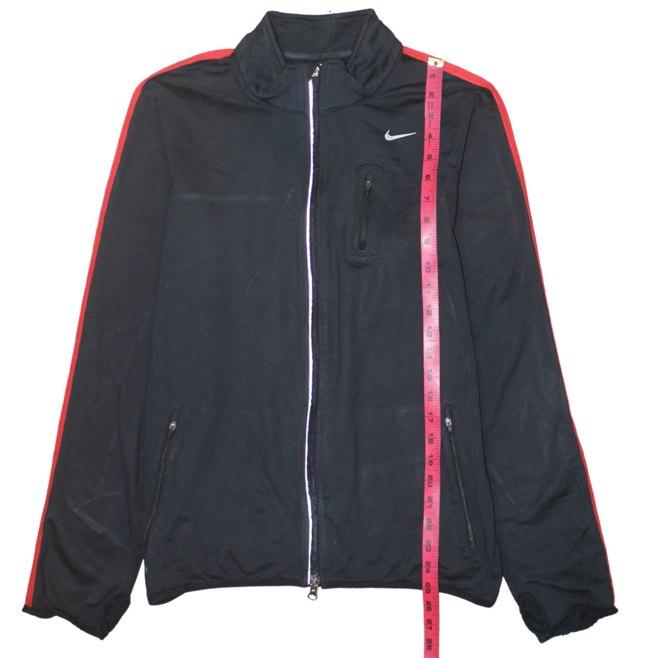 Mens UK Size M Nike Black Full Zip Sweatshirt