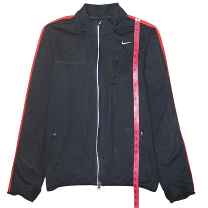 Mens UK Size M Nike Black Full Zip Sweatshirt