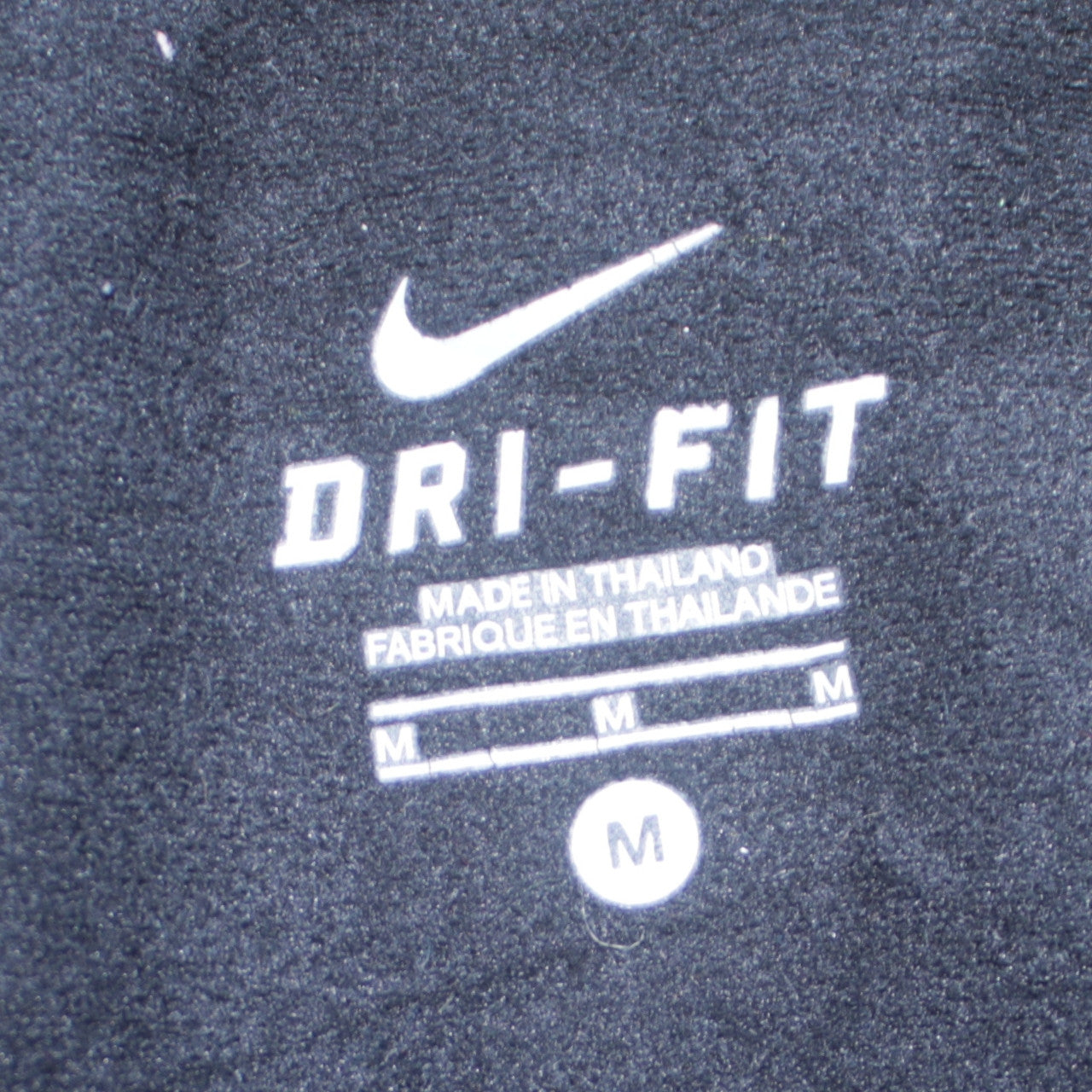 Mens UK Size M Nike Black Full Zip Sweatshirt
