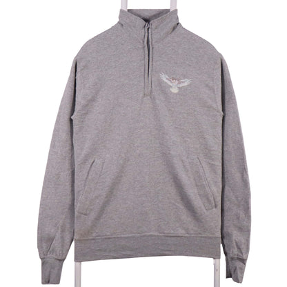 Mens UK Size S Champion Grey Henley Sweatshirt