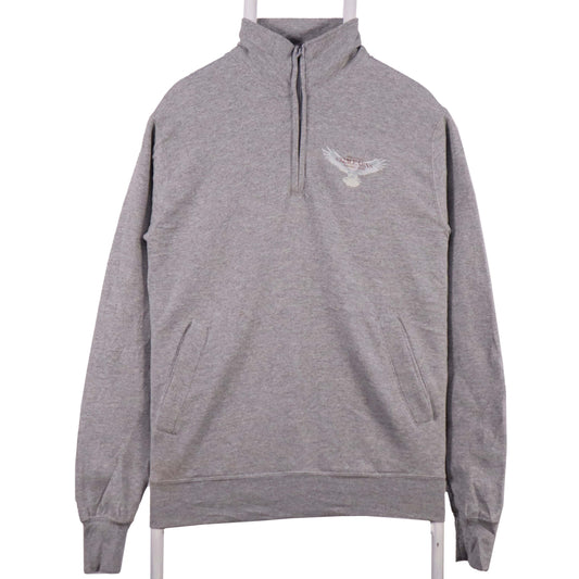 Mens UK Size S Champion Grey Henley Sweatshirt