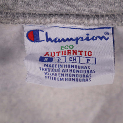 Mens UK Size S Champion Grey Henley Sweatshirt