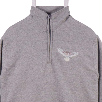 Mens UK Size S Champion Grey Henley Sweatshirt