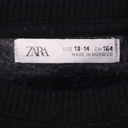 ZARA Boys Black Star Wars Pullover Sweatshirt Size 13-14 Years