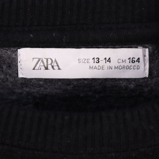 ZARA Boys Black Star Wars Pullover Sweatshirt Size 13-14 Years