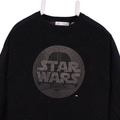 ZARA Boys Black Star Wars Pullover Sweatshirt Size 13-14 Years