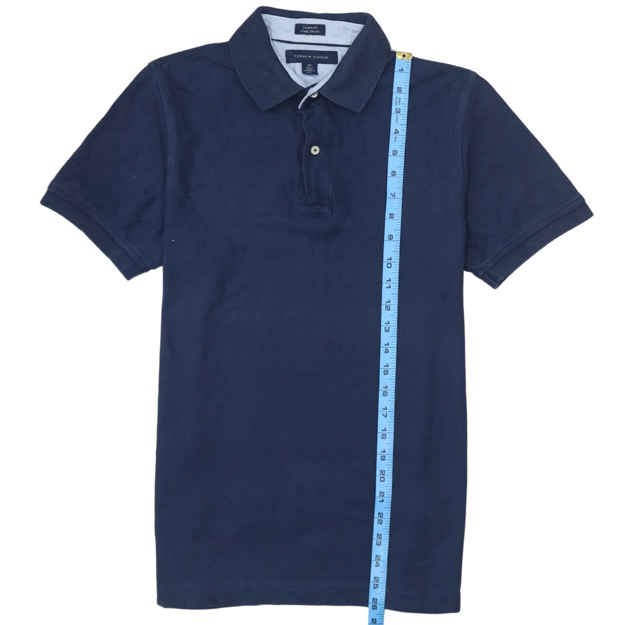 Mens UK Size S Tommy Hilfiger 100% Cotton Polo Shirt