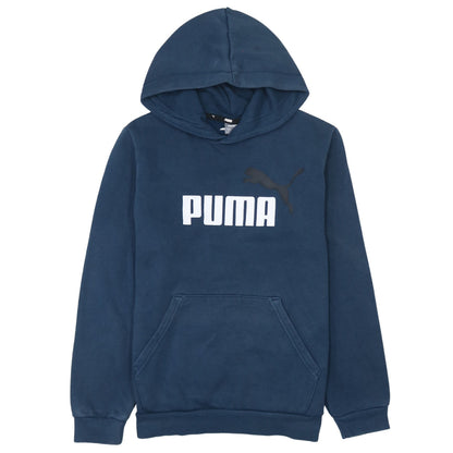 Boys UK Size 13-14 Years PUMA Blue Pullover Hoodie