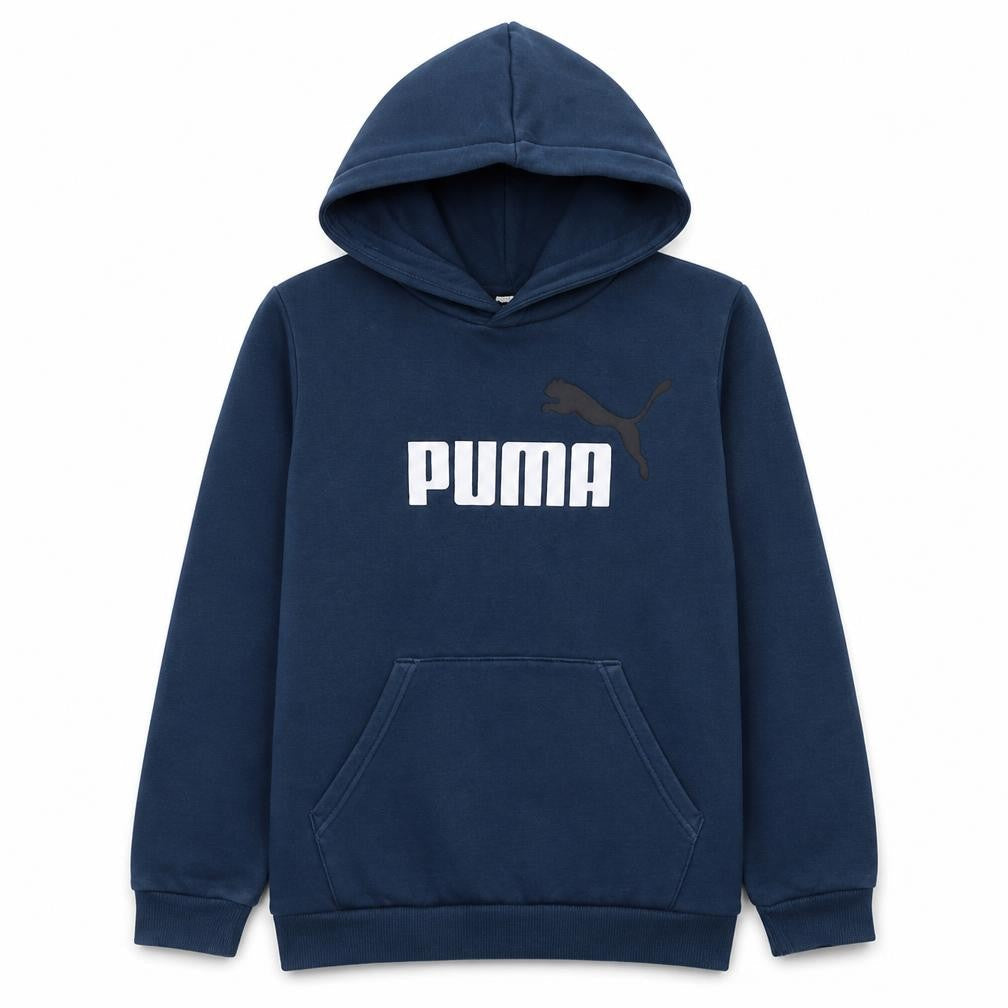 Boys UK Size 13-14 Years PUMA Blue Pullover Hoodie