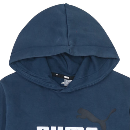 Boys UK Size 13-14 Years PUMA Blue Pullover Hoodie