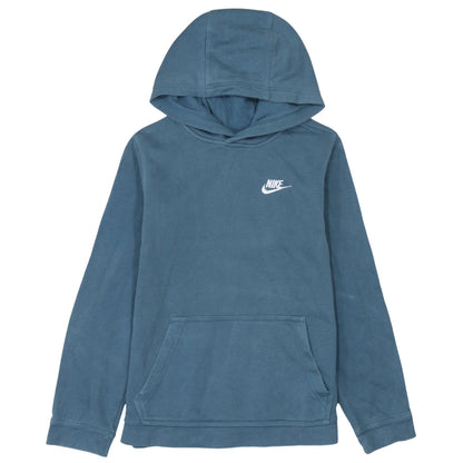 Boys UK Size L Nike Blue Pullover Hoodie