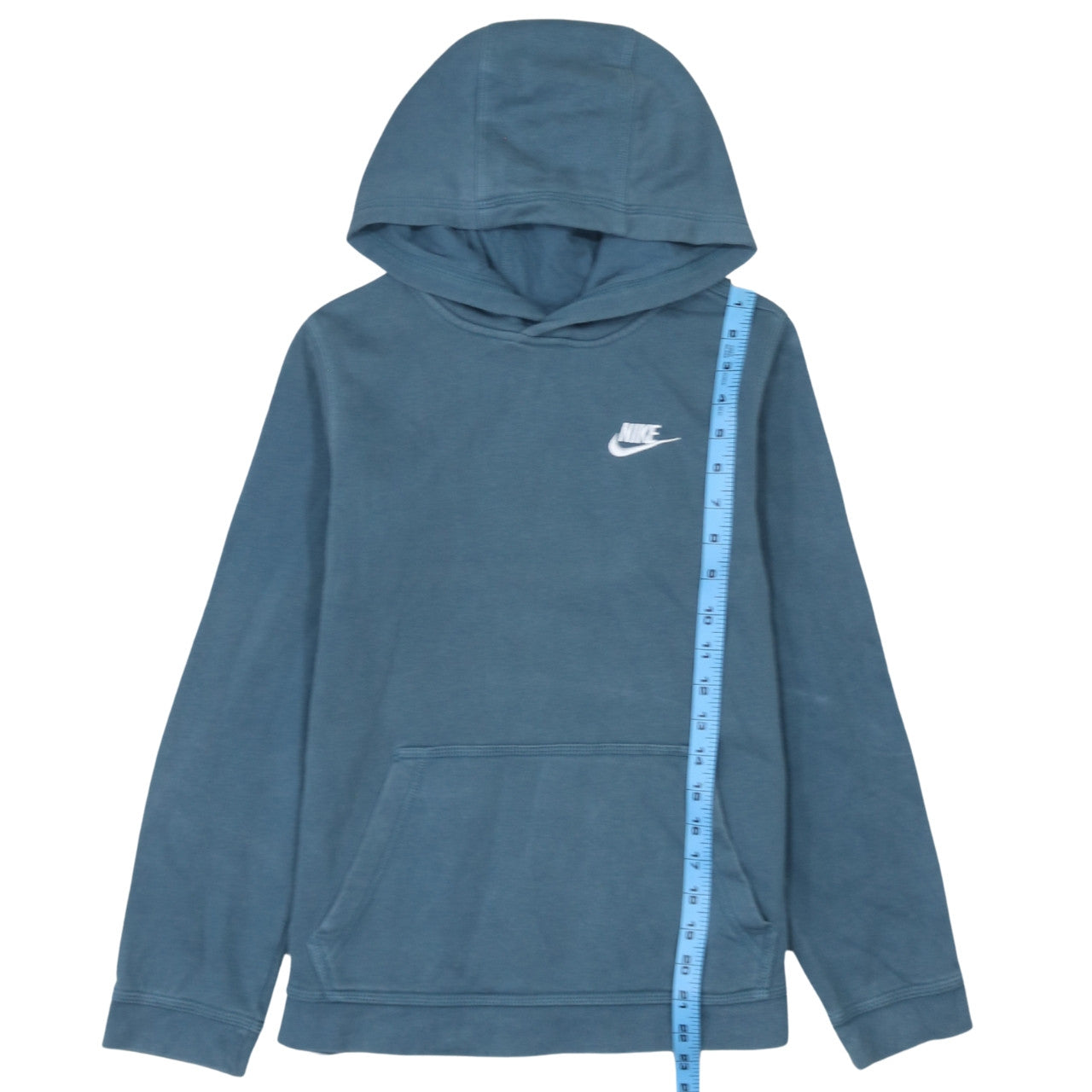 Boys UK Size L Nike Blue Pullover Hoodie