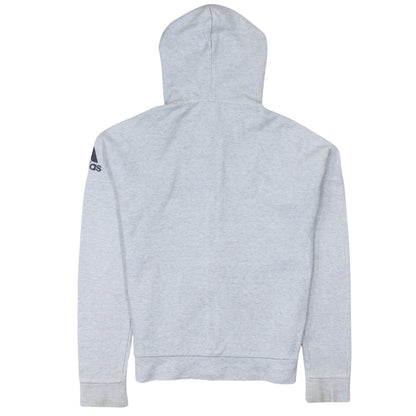 Mens UK Size XS adidas Grey Full Zip Hoodie