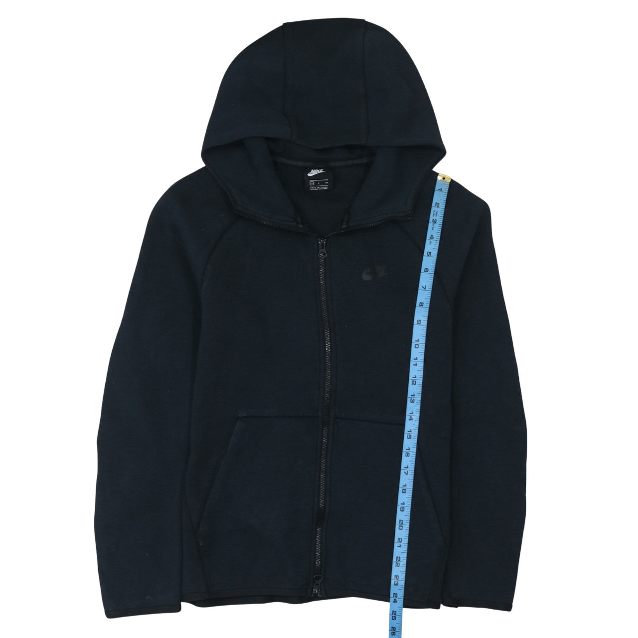 Mens UK Size S Nike Black Full Zip Hoodie