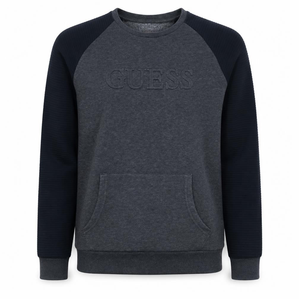 Mens UK Size XL GUESS Grey Pullover Sweatshirt