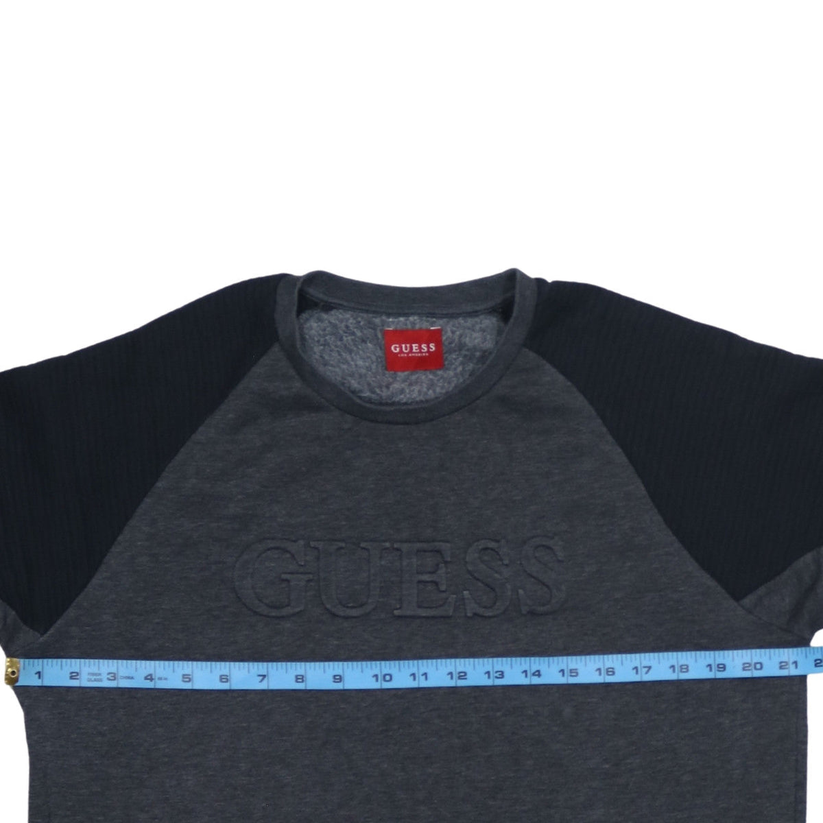 Mens UK Size XL GUESS Grey Pullover Sweatshirt