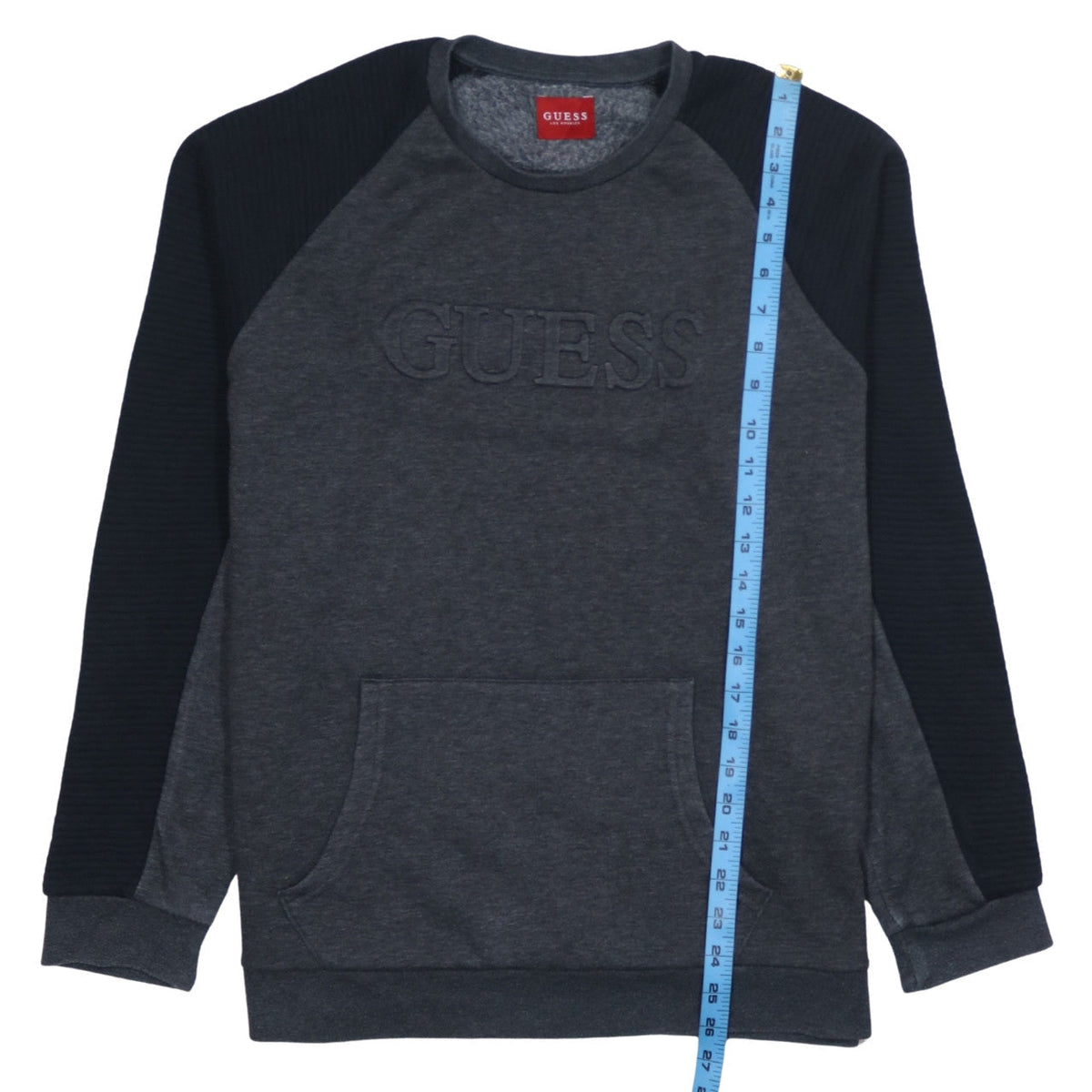 Mens UK Size XL GUESS Grey Pullover Sweatshirt