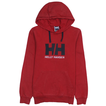 Mens UK Size S Helly Hansen Red Pullover Hoodie